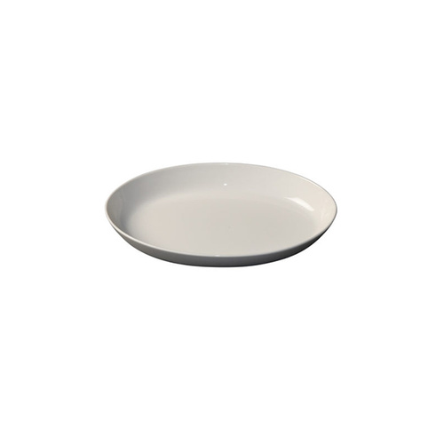 Royal Porcelain White Album Oval Plate Flared 285x180x40mm (Box of 12) - 94841