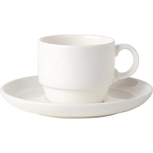 Royal Bone China Ascot Coffee Cup 200ml - Stackable (Box of 6) - 95045