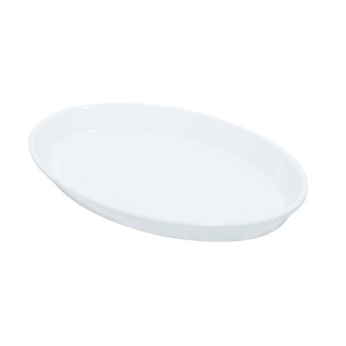 Melamine Oval Platter 39 5x24 5x5cm White   951348 