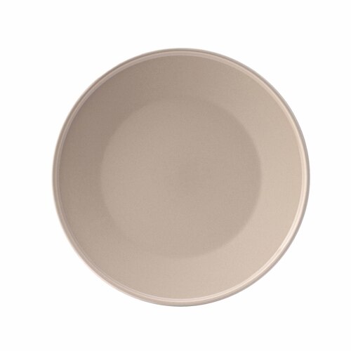 Utopia Core Round Plate 225mm Stone (Box of 6) - 952209