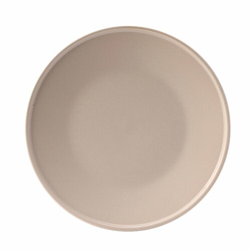 Utopia Core Round Plate 250mm Stone (Box of 6) - 952210