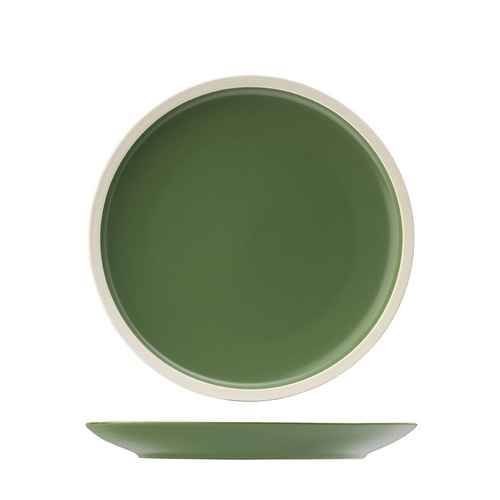 Utopia Forma Round Plate 240mm Forest (Box of 6) - 954109