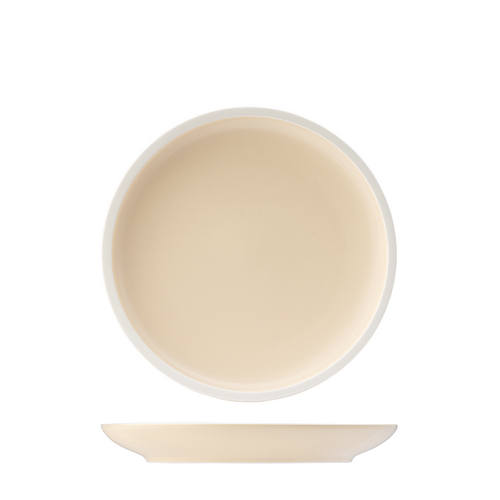 Utopia Forma Round Plate 210mm Vanilla (Box of 6) - 954208