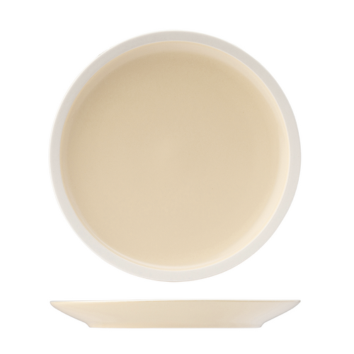 Utopia Forma Round Plate 265mm Vanilla (Box of 6) - 954210