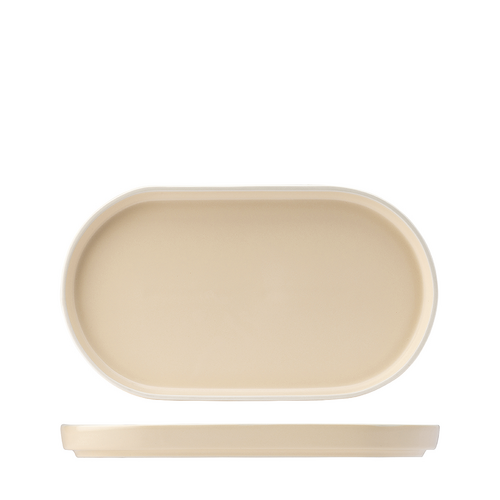 Utopia Forma Platter 310x175mm Vanilla (Box of 6) - 954231