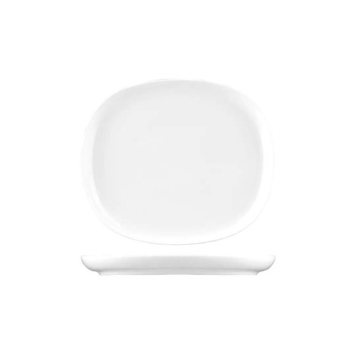 Sango Ora White Coupe Plate White 230x200mm  - 955123