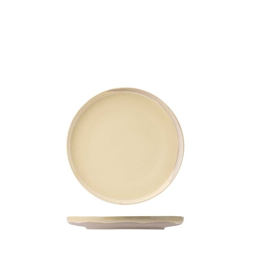 Utopia Oregon Round Plate 170mm Buttermilk (Box of 6) - 956006