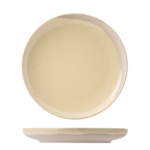 Utopia Oregon Round Plate 280mm Buttermilk (Box of 6) - 956011