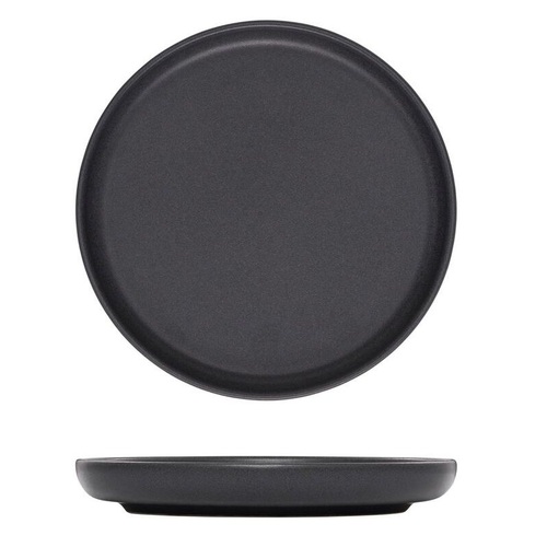 Eclipse Uno Round Plate - 175mm Ø - Black (Box of 6) - 959806