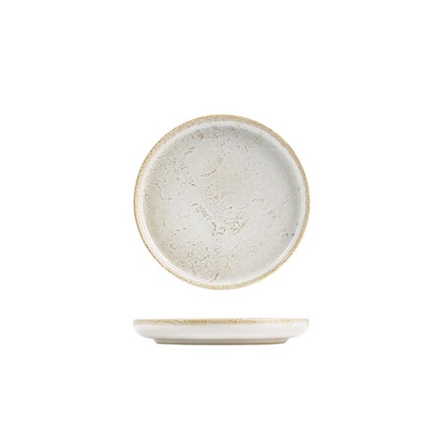 Eclipse Duo Limestone Round Plate 175Mm (Box of 6) - 959971