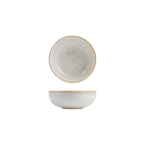 Eclipse Duo Limestone Round Bowl 125mm (Box of 6) - 959975