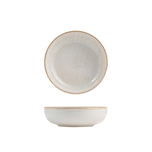 Eclipse Duo Limestone Round Bowl 160mm (Box of 6) - 959976