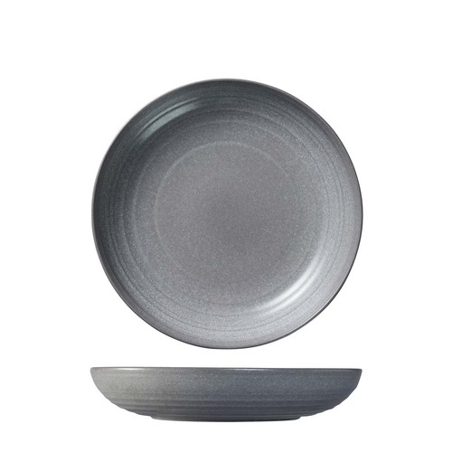 Ariane Granite Grey Round Bowl Coupe 250mm 1320ml (Box of 6) - 969081645