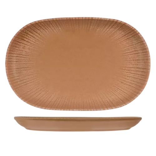 ID Fine Adel Oval Coupe Platter - 370 x 240mm (Box of 6) - 98810266