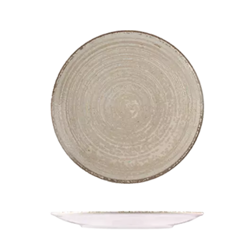 ID Fine Mocha Round Coupe Plate - 230mm (Box of 12) - 98810623