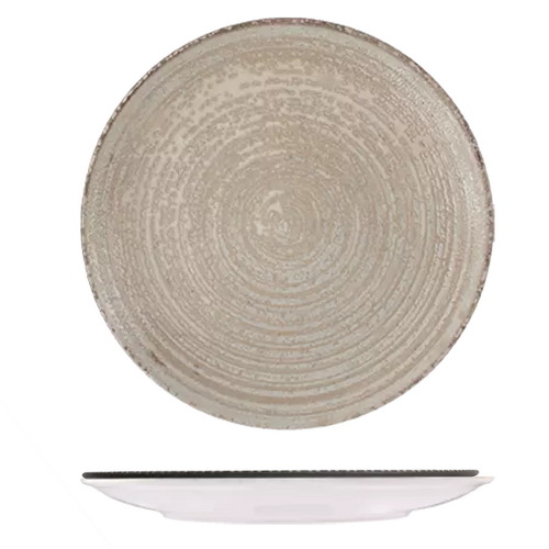ID Fine Mocha Round Coupe Plate - 300mm (Box of 6) - 98810630