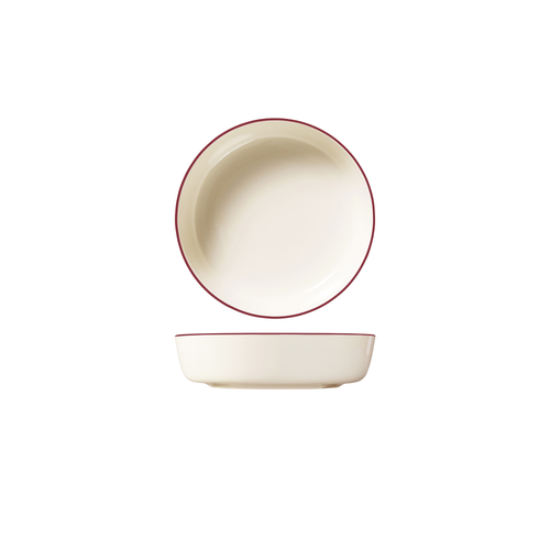 ID Fine Modest Maroon Share Bowl - 210mm / 1170ml (Box of 6) - 98850052