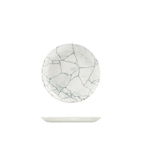 Churchill Kintsugi Pearl Grey Round Coupe Plate 217mm (Box of 12) - 9976122-GK