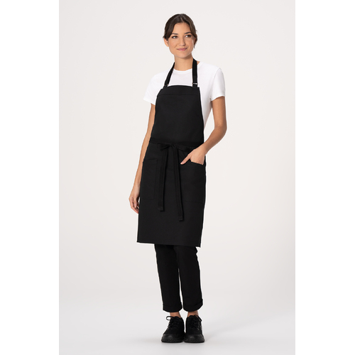 Chef Works Lockharte Canvas Bib Apron - AB802 - AB802