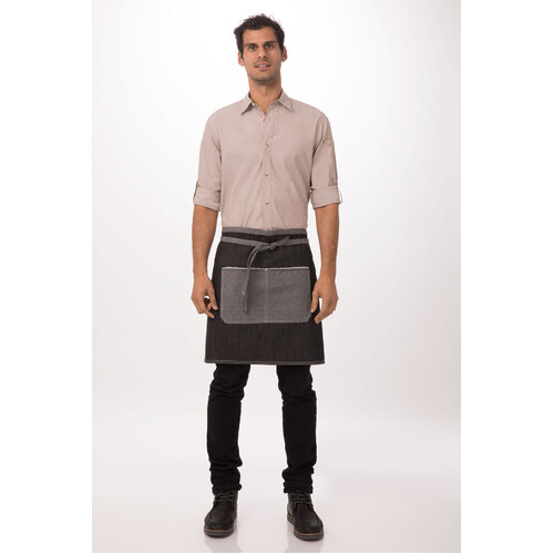 Chef Works Bronx Half Bistro Apron - AW044 - AW044