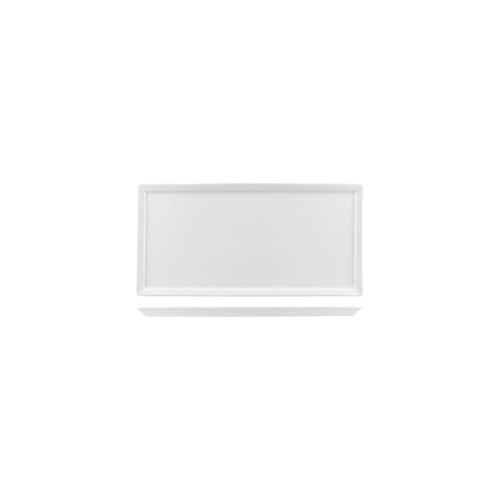 AFC Bistro Cafe & Tableware Rectangular Platter Narrow Rim 288x142mm (Box of 24) - B0113