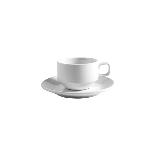 AFC Bistro Stackable Tea/Coffee Cup 110x85x58mm/ 200ml (Box of 36) - B0917