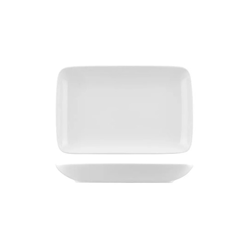 AFC Bistro Rectangular Coupe Plate 255x162mm (Box of 24) - B3102