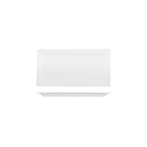 AFC Bistro Rectangular Platter 305x155mm (Box of 18) - B9126