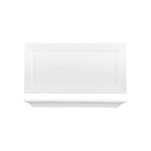 AFC Bistro Rectangular Platter 364x180x25mm (Box of 12) - B9143