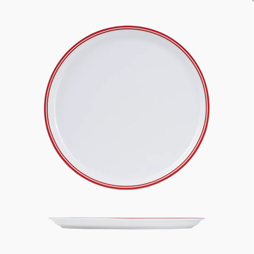 RAK Nano Cru Pizza Plate 330mm - Red (Box of 6) - BPP33-R