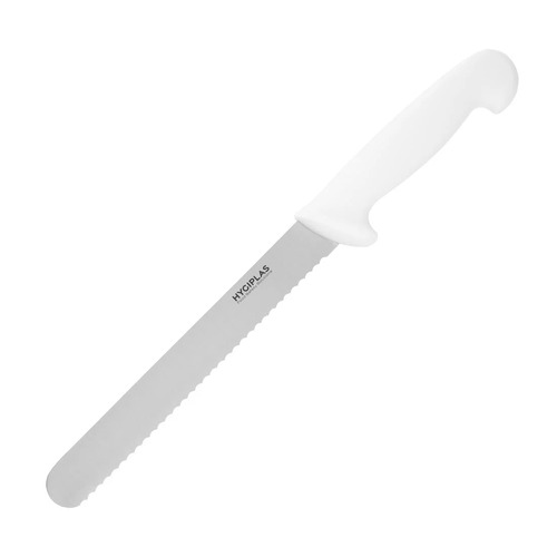 Hygiplas Bread Knife White 205mm* - C882