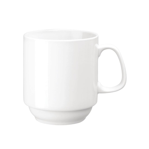 Olympia Whiteware Stacking Mug 285ml (Box of 12) - CB461