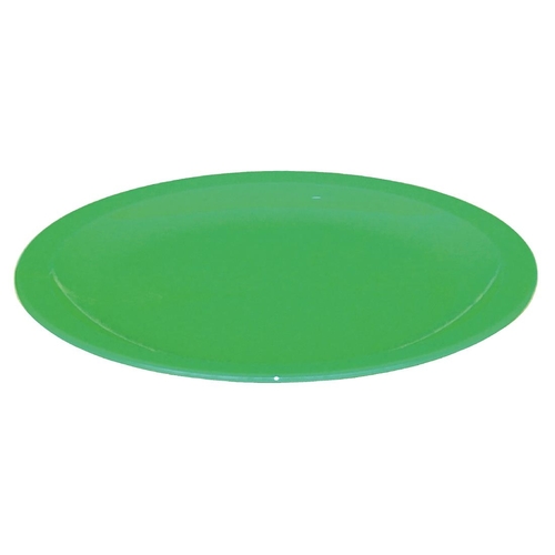 Olympia Kristallon Polycarbonate Plates 230mm Green (Box of 12) - CB768