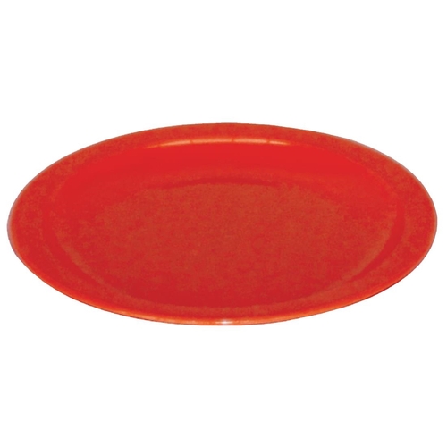 Olympia Kristallon Polycarbonate Plates 230mm Red (Box of 12) - CB770