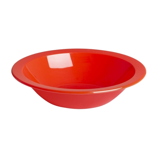 Olympia Kristallon Polycarbonate Bowls 172mm Red (Box of 12) - CB774