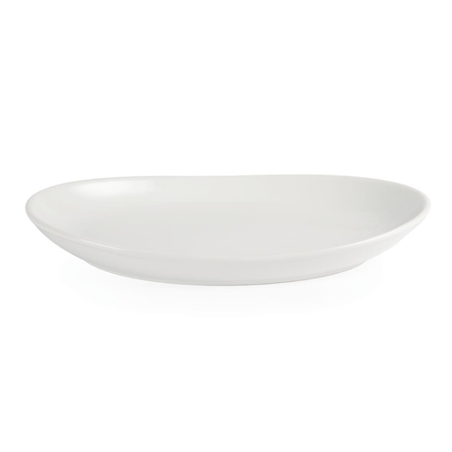 Olympia Whiteware French Deep Oval Plate White 304mm (Box of 4) - CC890