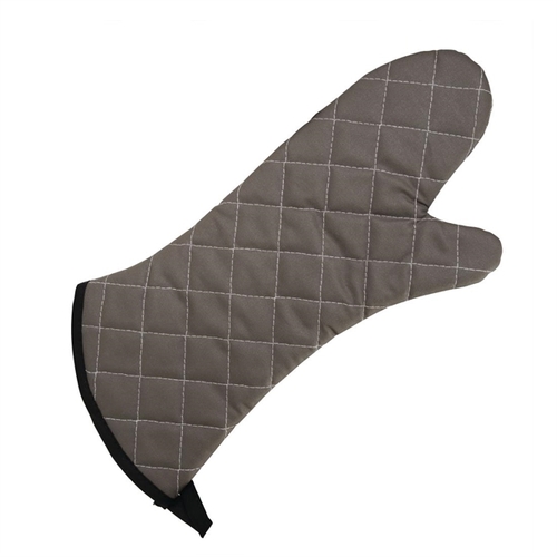 Vogue Flame Retardant Oven Mitt Tan 430mm - CL583