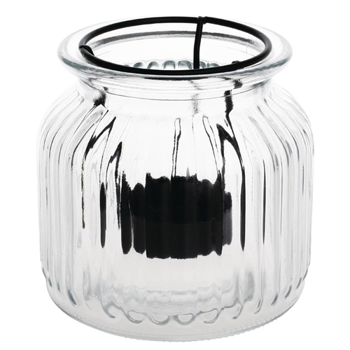 Olympia Glass Tealight Lantern 115x115x105mm (Box of 6) - CM639