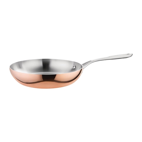 Vogue Induction Tri-Wall Copper Fry Pan 240mm  - CM679