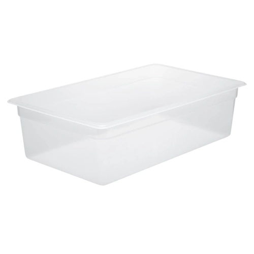 Chef Inox Gastronorm Storage Container-Polypropylene 1/1 x 100mm Clear - CPP-11100