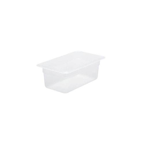 Chef Inox Gastronorm Storage Container-Polypropylene 1/4 x 100mm Clear - CPP-14100