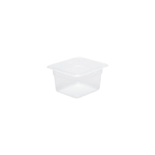 Chef Inox Gastronorm Storage Container-Polypropylene 1/6 x 100mm Clear - CPP-16100