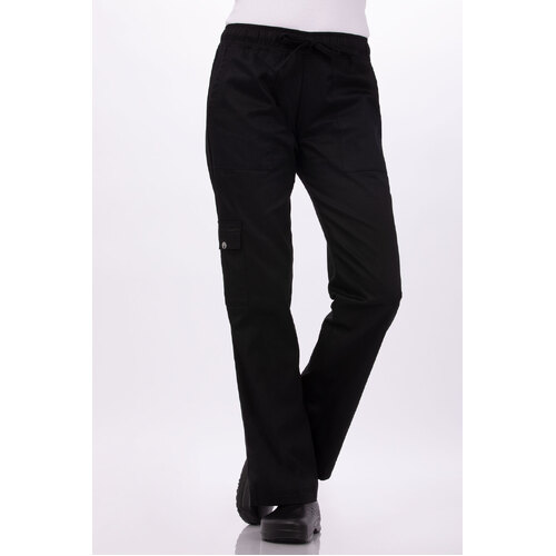 Chef Works Cargo Chef Pants - CPWO-BLK - CPWO-BLK