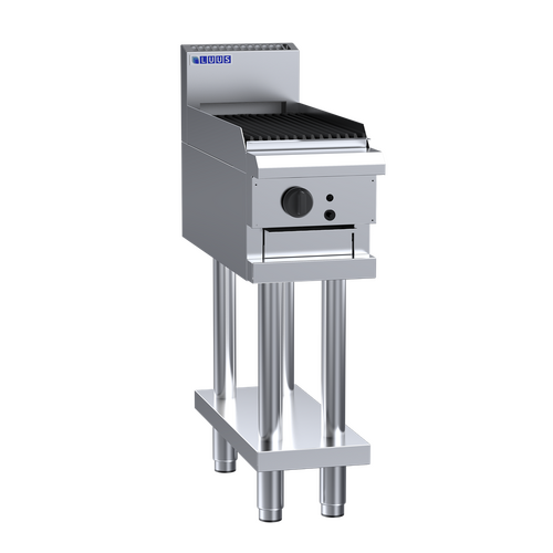 Luus CS-3C - Gas 300mm Chargrill on Stand - CS-3C