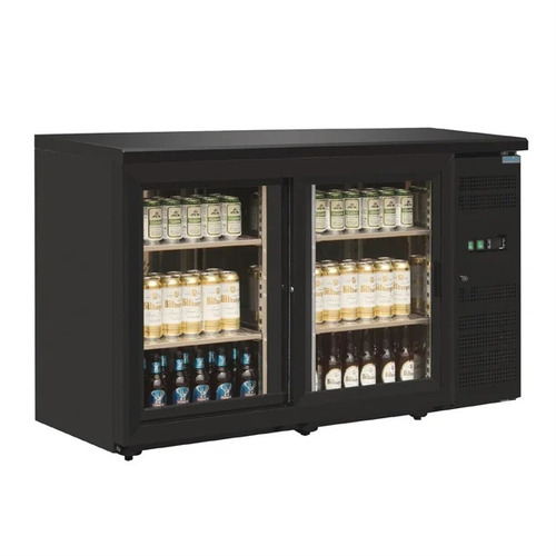 Polar U-Series Back Bar Counter Display Cooler 2 Door - CS102-A