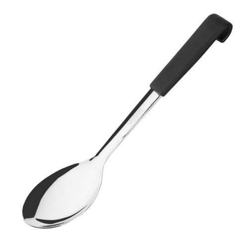 Vogue Serving Spoon Black Handled 340mm - CS910