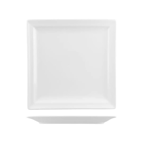 RAK Classic Gourmet Square Plate 300mm (Box of 6) - CSP30