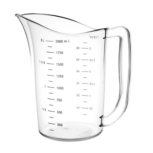 Vogue Polycarbonate Measuring Jug 2Ltr - DB452