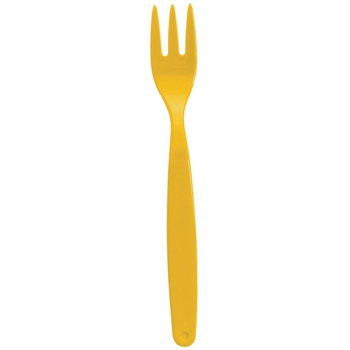 Olympia Kristallon Polycarbonate Fork Yellow 170mm (Pack of 12) - DL119