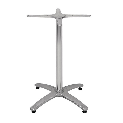 Bolero Aluminium Four Leg Table Base - DN641